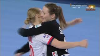 Women's European Handball Ch. Slovenia-Macedonia-Montenegro 2022. Semi-final. Norway vs. France